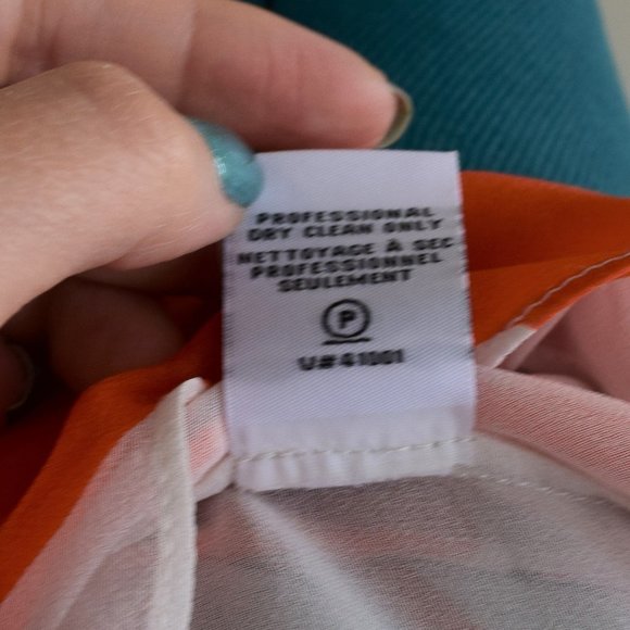 DVF 100% Silk Patterned Peasant Blouse - Picture 15 of 15